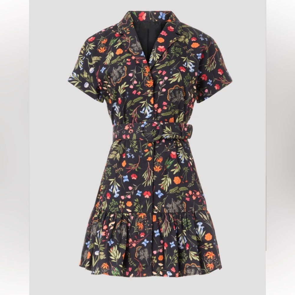 🌸 Hutch Floral Button-Front Mini Dress (NWT) ✨